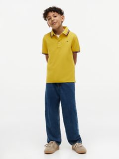 Kids' Tommy Wicking Polo — Morningside Yellow 2