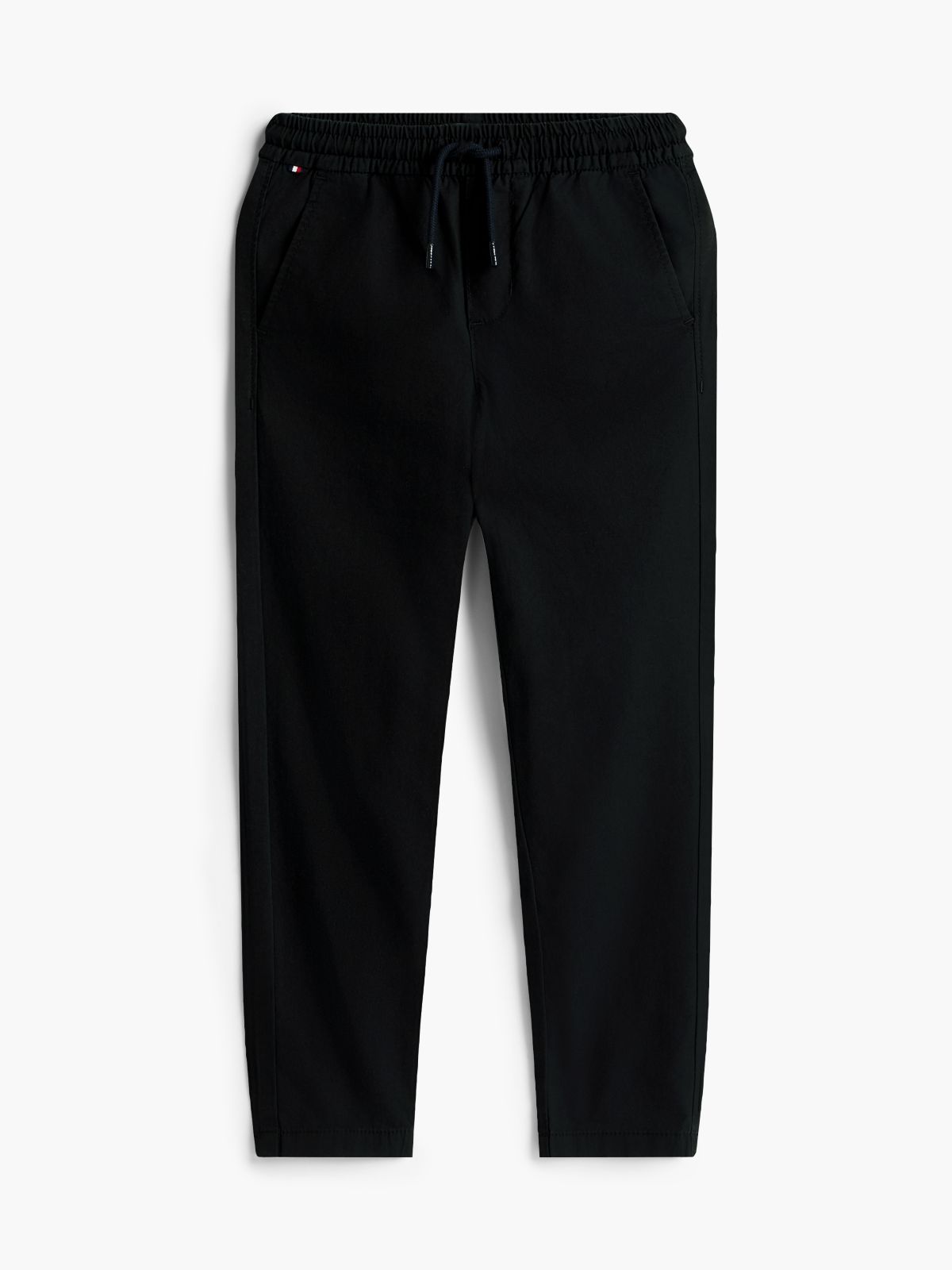 Kids' Paper-Touch Stretch Poplin Pant — Black