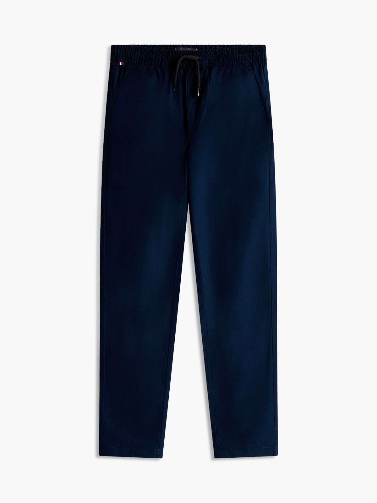 Kids' Paper-Touch Stretch Poplin Pant — Light Navy