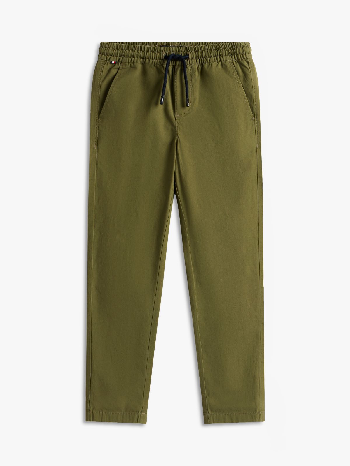 Kids' Paper-Touch Stretch Poplin Pant — Utility Olive