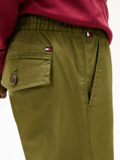 Kids' Paper-Touch Stretch Poplin Pant — Utility Olive 3