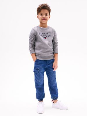 Kids' Hilfiger Logo Sweatshirt | Tommy Hilfiger