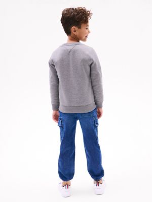 Kids' Hilfiger Logo Sweatshirt | Tommy Hilfiger