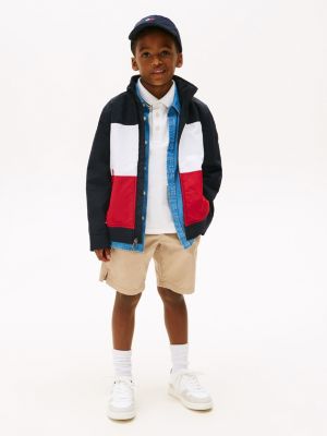 Детские куртки Tommy Hilfiger Kids' Water-Repellent Regatta Jacket — фото 3