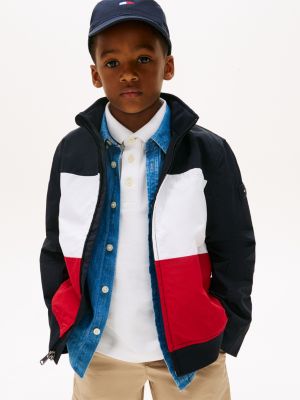 Kids' Water-Repellent Regatta Jacket, Navy