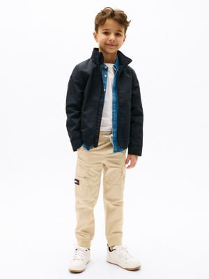 Детская куртка Tommy Hilfiger Water-Repellent Regatta, цвет: Тёмно-синий — фото 2