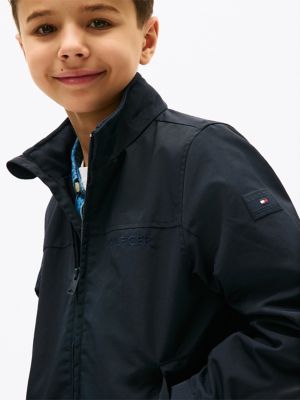 Детская куртка Tommy Hilfiger Water-Repellent Regatta, цвет: Тёмно-синий — фото 3