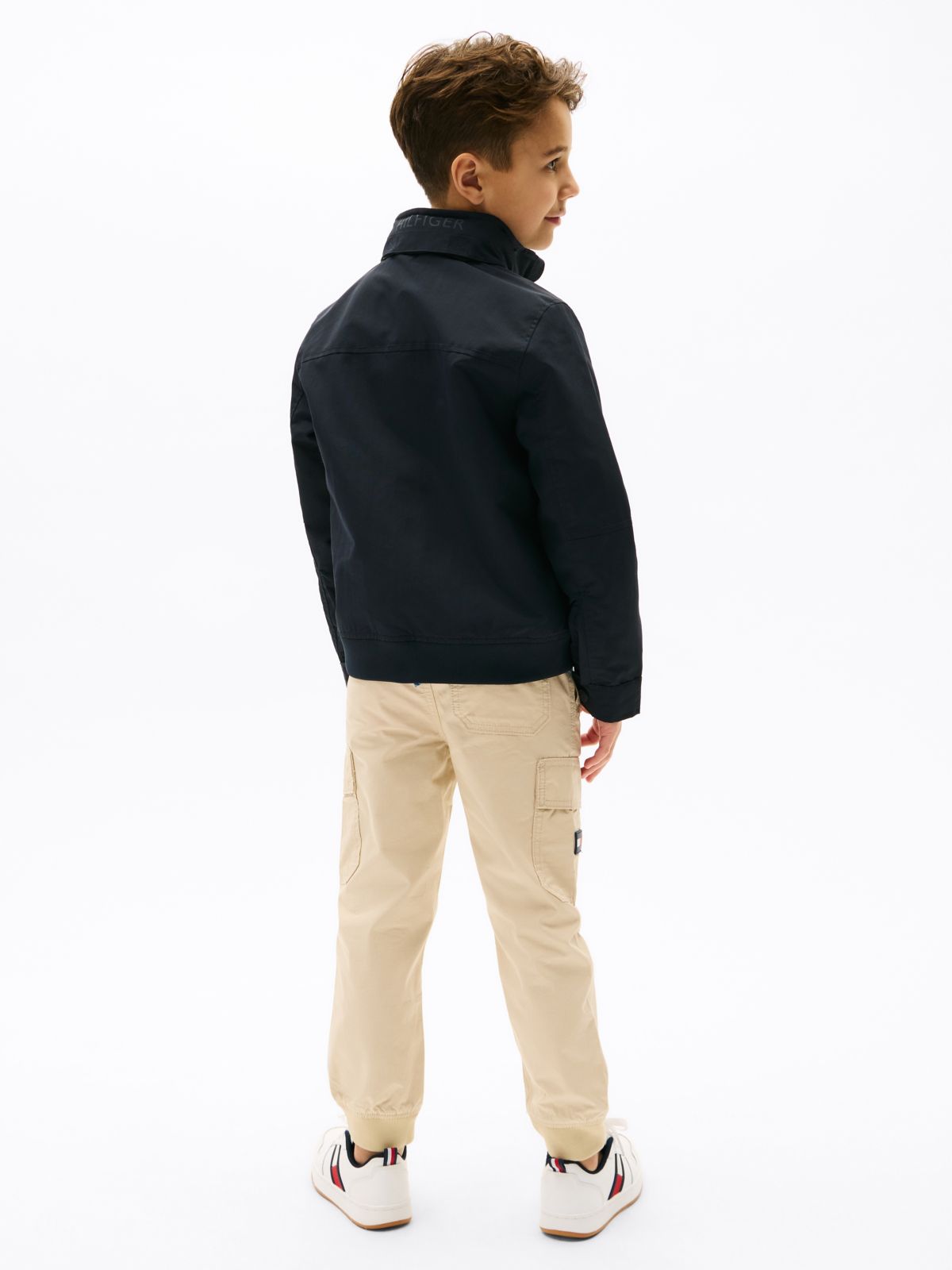 Kids' Water-Repellent Regatta Jacket — Navy