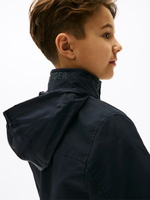 Детская куртка Tommy Hilfiger Water-Repellent Regatta, цвет: Тёмно-синий — фото 5