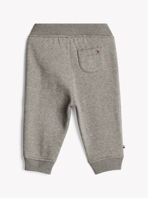 Babies' Hilfiger Logo Sweatpant, Grey Heather