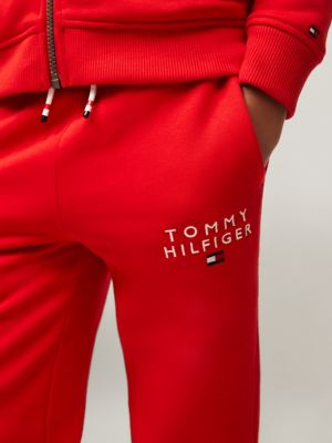 Red tommy hilfiger sweatpants online