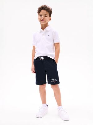Kids' Hilfiger Logo Sweatshort, Navy