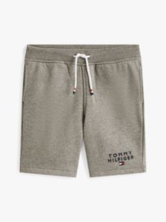 Kids' Hilfiger Logo Sweatshort — Grey Heather 5