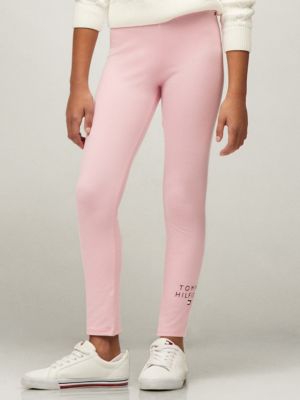 Kids' Logo Legging, New Rose