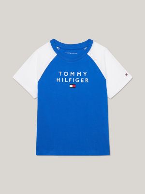 Kids Raglan Colorblock T Shirt Tommy Hilfiger USA