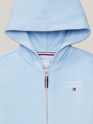 Kids Hilfiger Logo Zip Hoodie Tommy Hilfiger