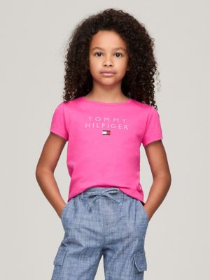 Toddler outlets Girls Tommy Hilfiger Crop Tee