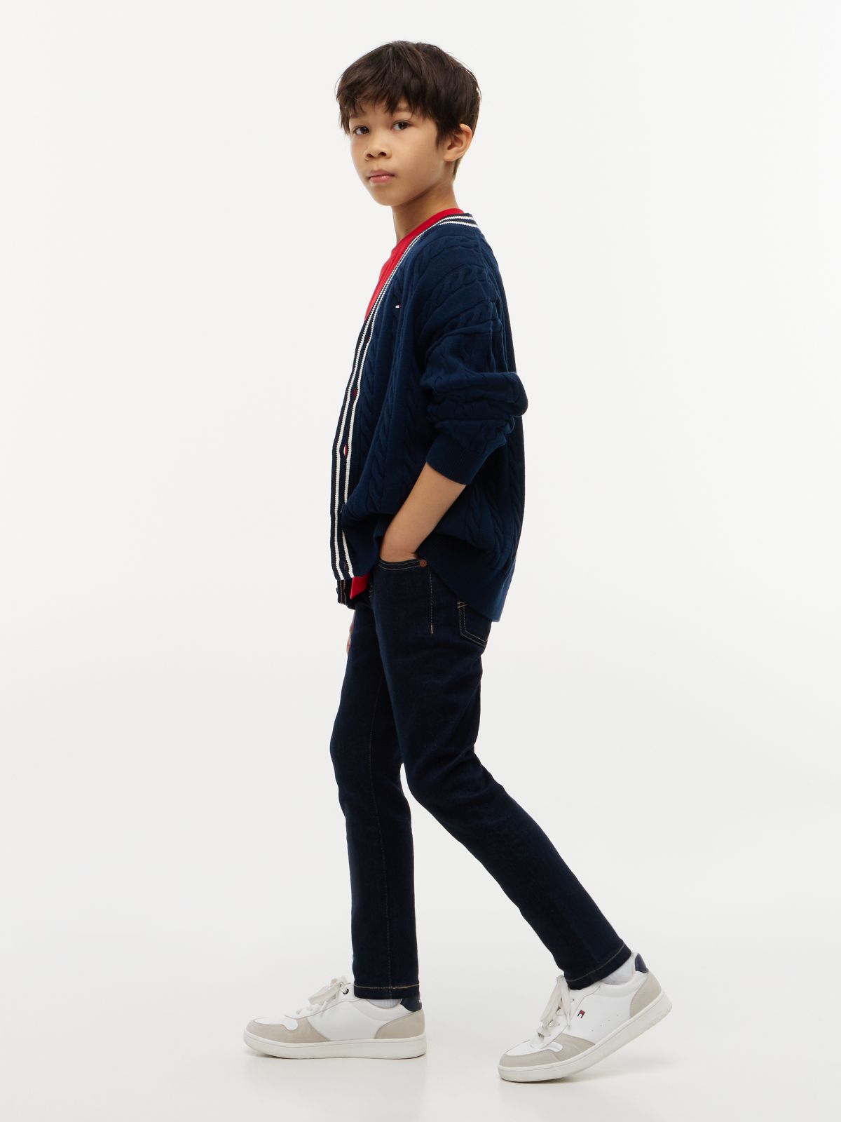 Kids' Slim Fit Stretch Jean — Rinse