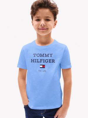 Kids Hilfiger Logo T Shirt Tommy Hilfiger