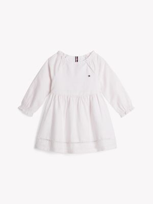 Babies Ithaca Stripe Ruffle Dress Tommy Hilfiger