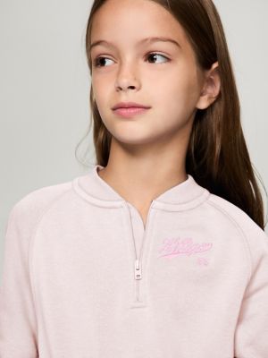 Kids' Sport Script Logo Raglan Dress | Tommy Hilfiger USA