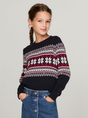 Girls Tops Sweaters Tommy Hilfiger