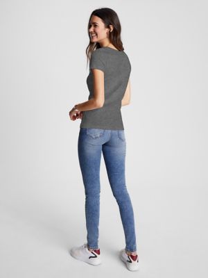 Solid Crewneck Favorite T-Shirt, Dark Grey Heather