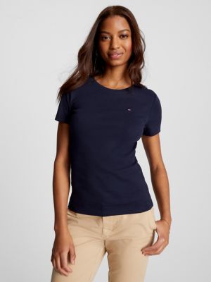 Solid Crewneck Favorite T Shirt Tommy Hilfiger