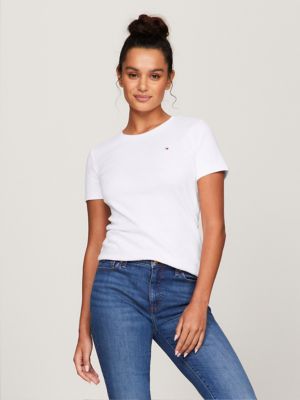 Solid Crewneck Favorite T-Shirt, Optic White