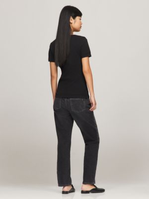 Solid Crewneck Favorite T-Shirt, Black