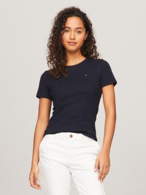 Solid Crewneck Favorite T-Shirt, Navy