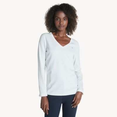 tommy hilfiger v neck sweater