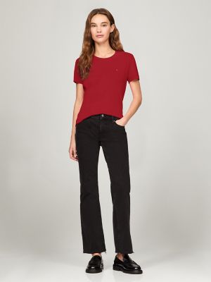 Essential Favorite Solid T-Shirt, Tango Red