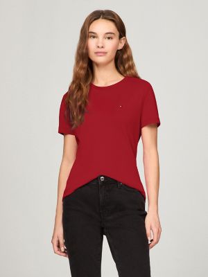 Essential Favorite Solid T-Shirt, Tango Red