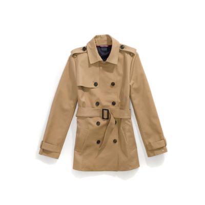 tommy hilfiger bogart trench coat