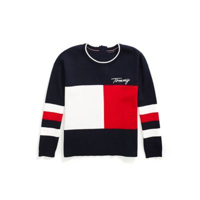 Signature Colorblock Sweater | Tommy 