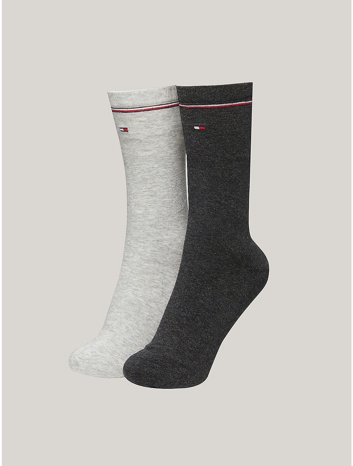 Tommy Hilfiger Women's Classic Trouser Sock 2-Pack