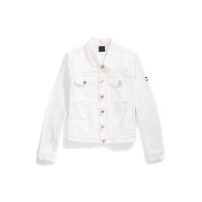 tommy hilfiger white jean jacket