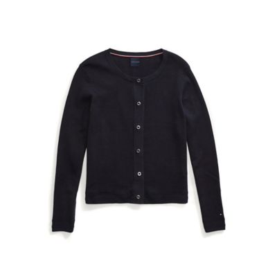 tommy hilfiger black sweater women's