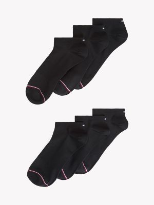 Sport Ankle Sock 6-Pack, TH Deep Black/Multi