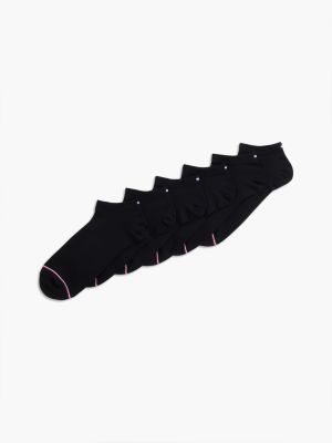 Sport Ankle Sock 6-Pack, TH Deep Black/Multi