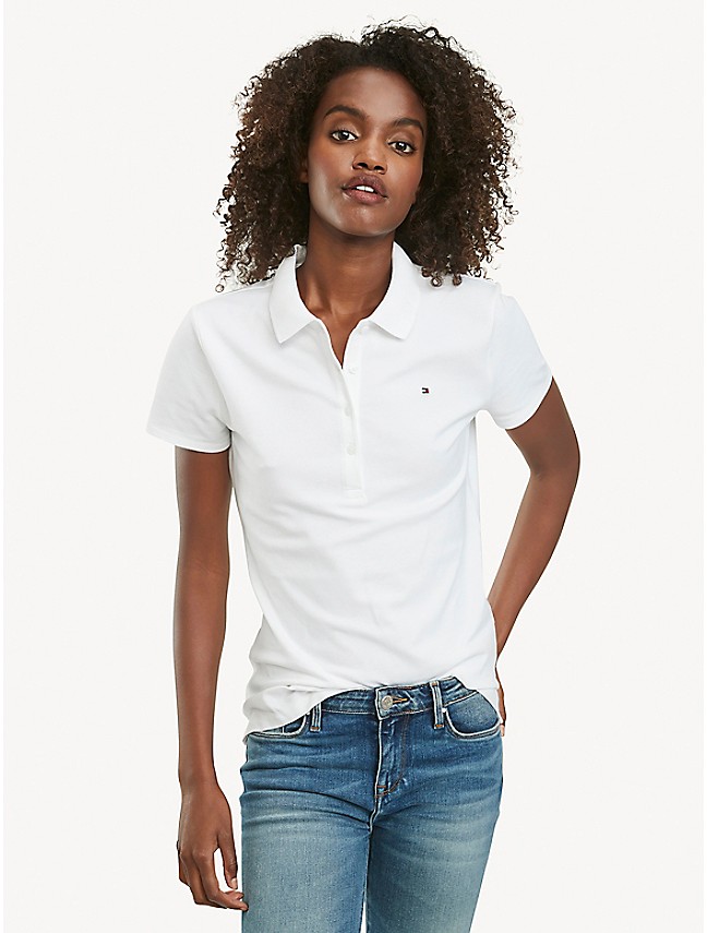 Slim Fit Essential Zip Polo | Tommy Hilfiger USA