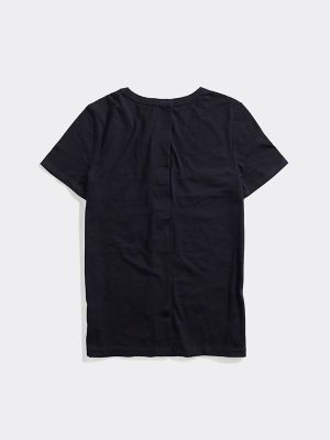 Seated Fit Stripe Signature T-Shirt, Sky Captain