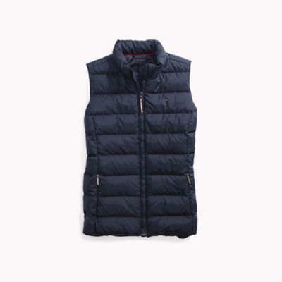 tommy hilfiger black bubble jacket