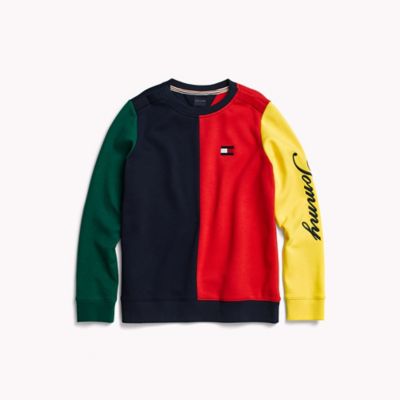 tommy hilfiger colorblock tee