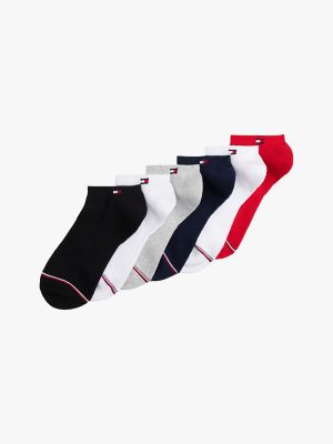 Ankle Sock 6-Pack, White / Multi