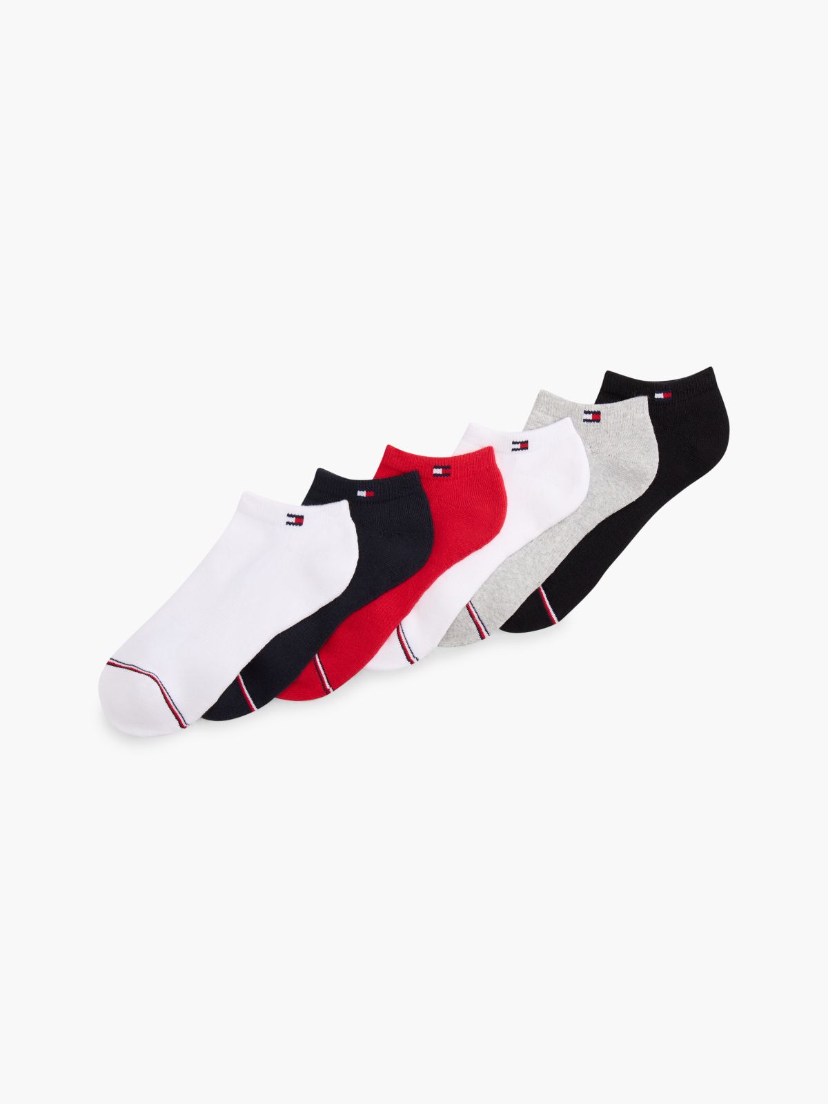 Ankle Sock 6-Pack — White Multi
