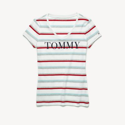 tommy hilfiger essential logo t shirt