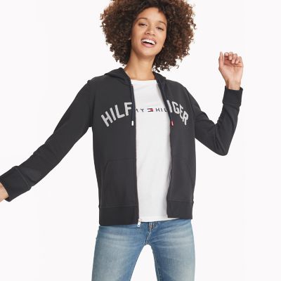 tommy hilfiger women's zip up hoodie