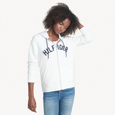 tommy hilfiger essential logo fleece sweatshirt